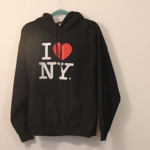 I Heart New York Black Pullover Hoodie